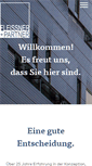 Mobile Screenshot of fleissner-partner.at